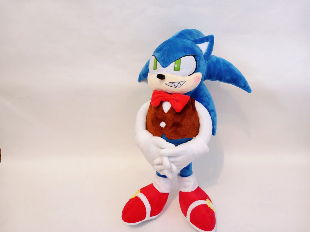Custom plush from a drawing just like Sonic School House not offiicial, handmade to order