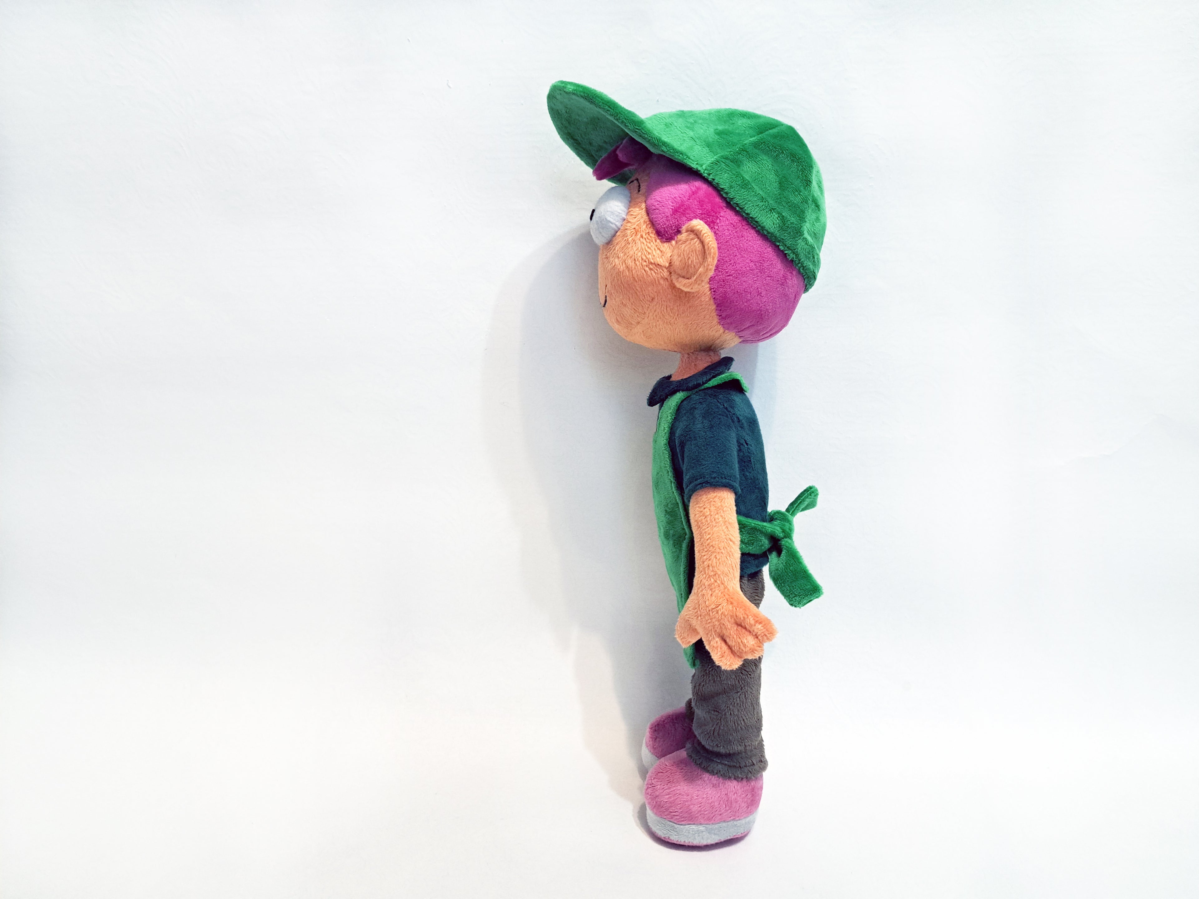 Custom plush from a drawing just like Greg Big City Greens  not offiicial, handmade to order