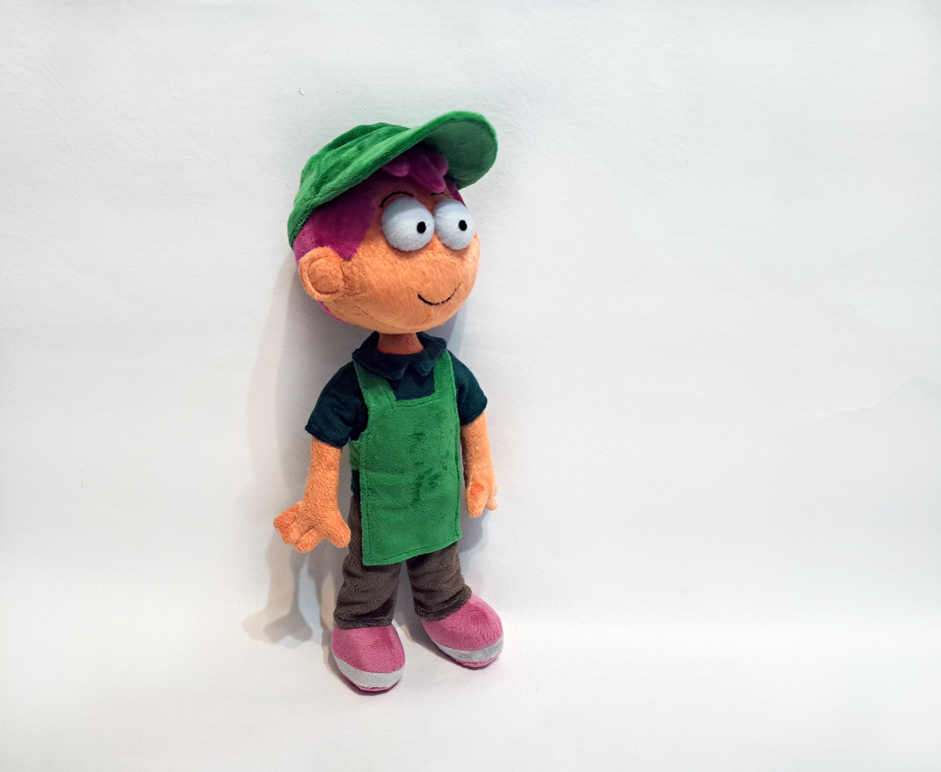Custom plush from a drawing just like Greg Big City Greens  not offiicial, handmade to order