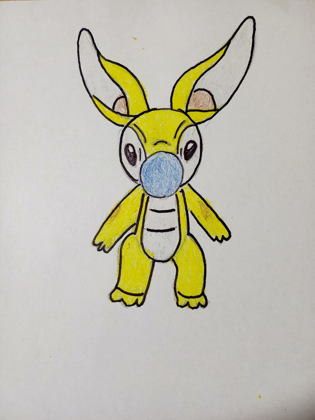 Custom plush from a drawing just like Kingpin Kilo and Stich not offiicial, handmade to order