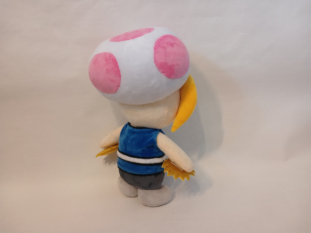 Custom plush from a drawing just like Prince Mush from Paper Mario not offiicial, handmade to order