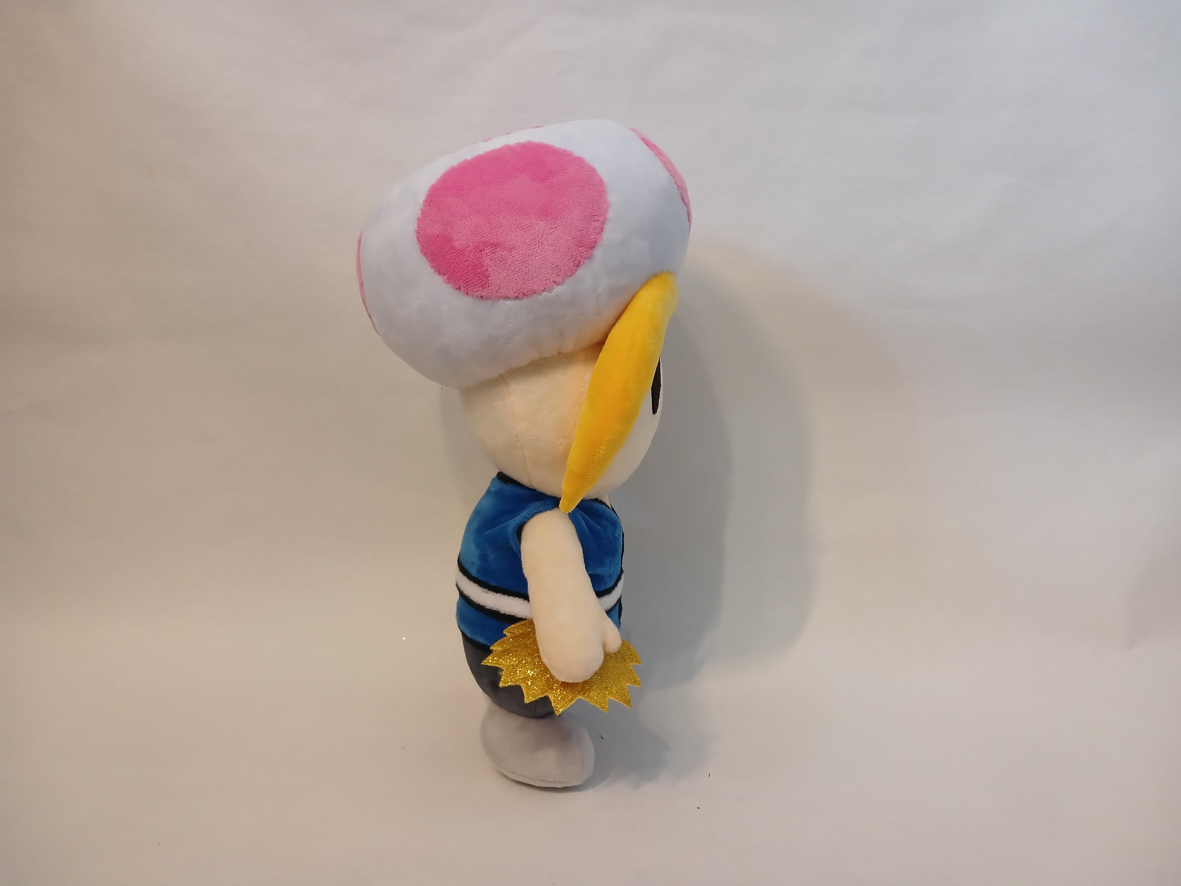 Custom plush from a drawing just like Prince Mush from Paper Mario not offiicial, handmade to order