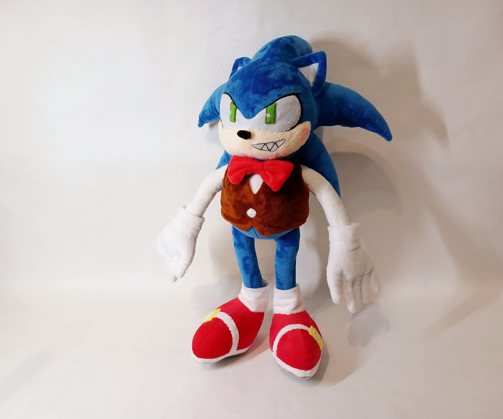 Custom plush from a drawing just like Sonic School House not offiicial, handmade to order