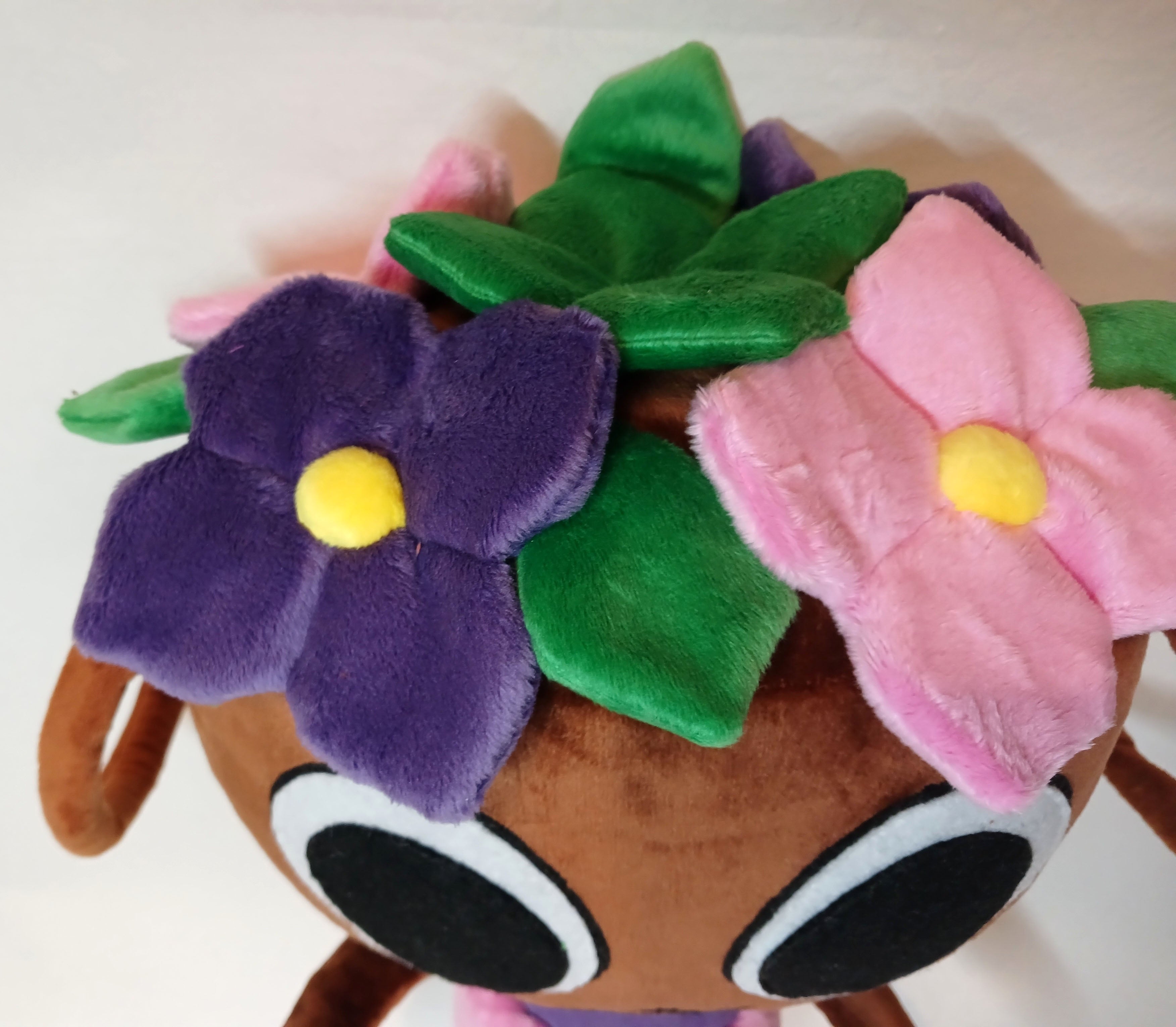 Custom plush from a drawing just like Bassie Dandys World, not offiicial, handmade to order