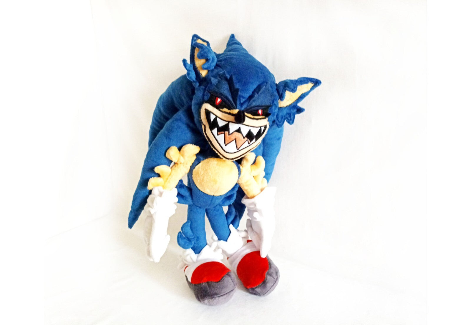 sonic exetior plush inspired, made to order  mak