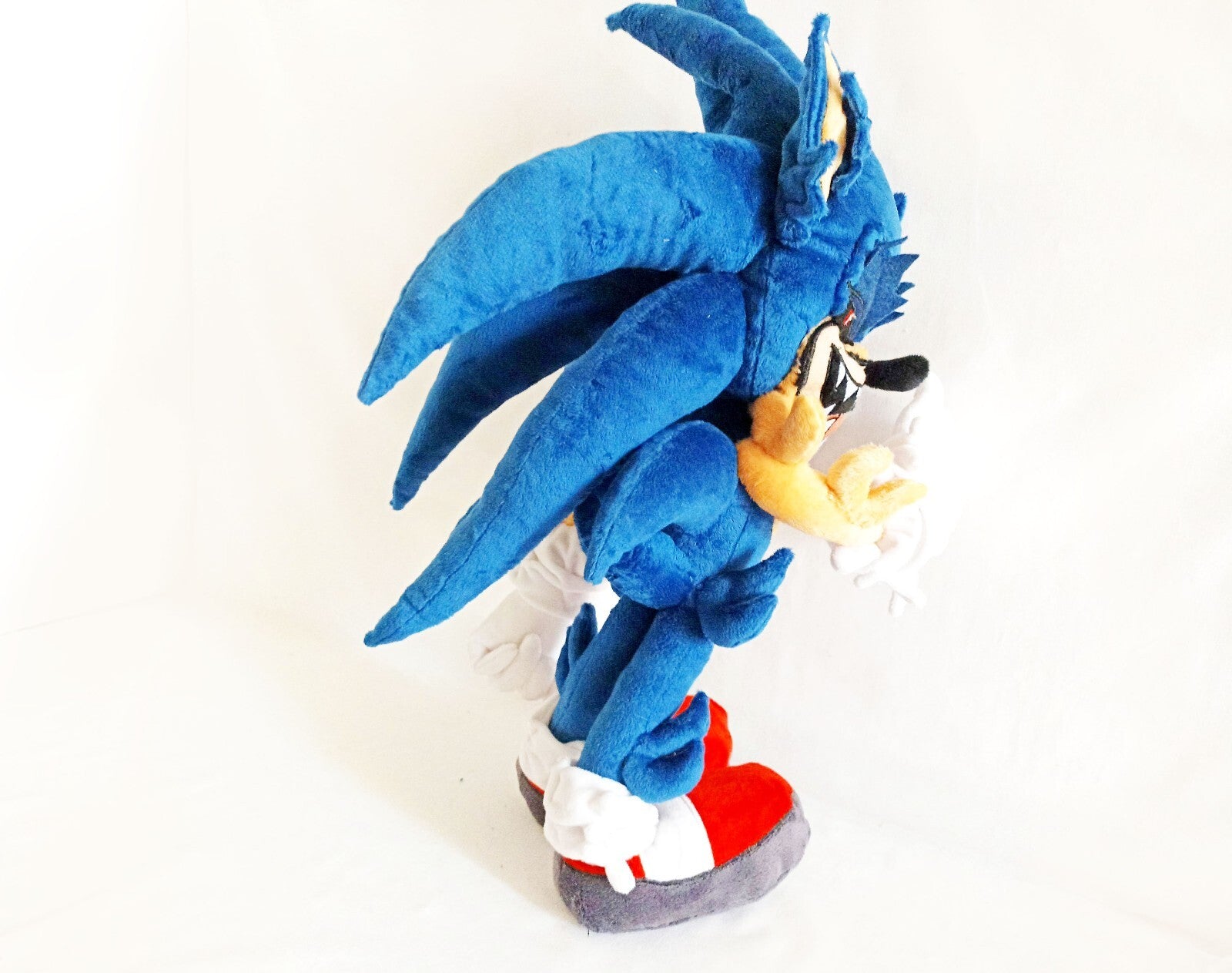 sonic exetior plush inspired, made to order  mak