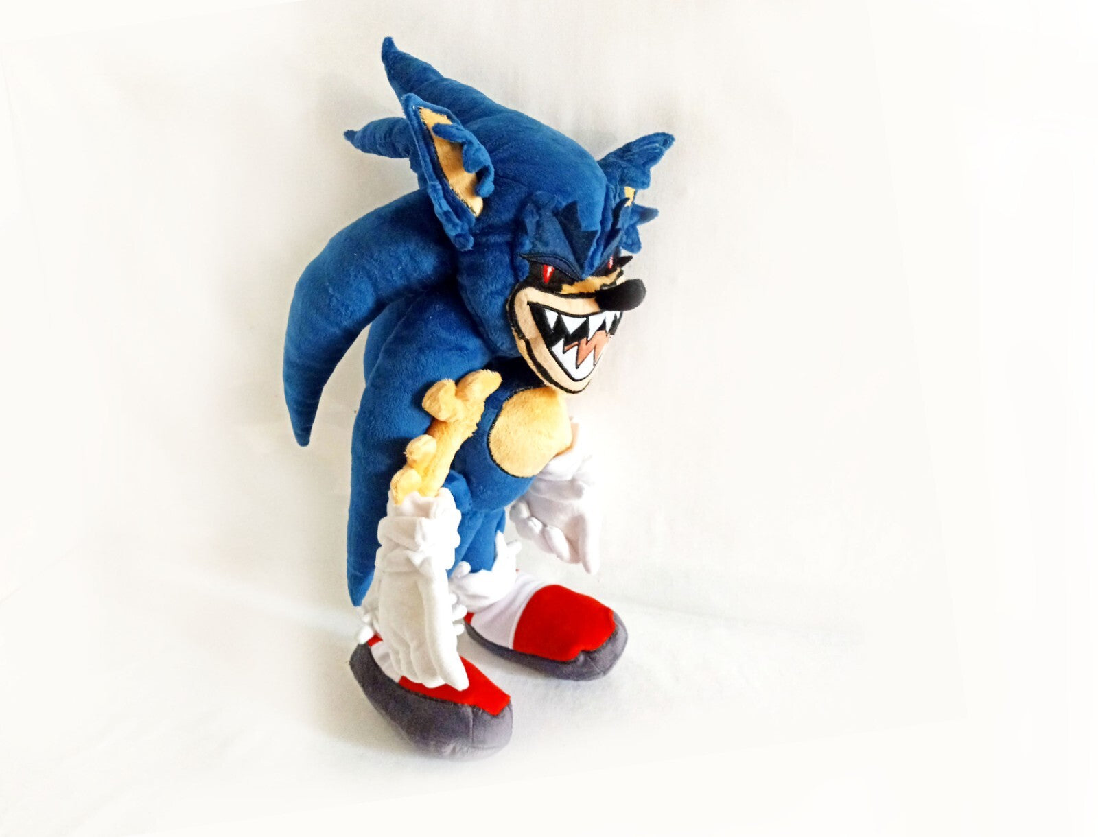 sonic exetior plush inspired, made to order  mak
