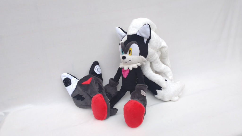 Custom plush, inspired by Sonic infinity, made to order toni