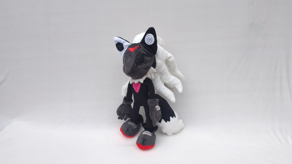 Custom plush, inspired by Sonic infinity, made to order toni