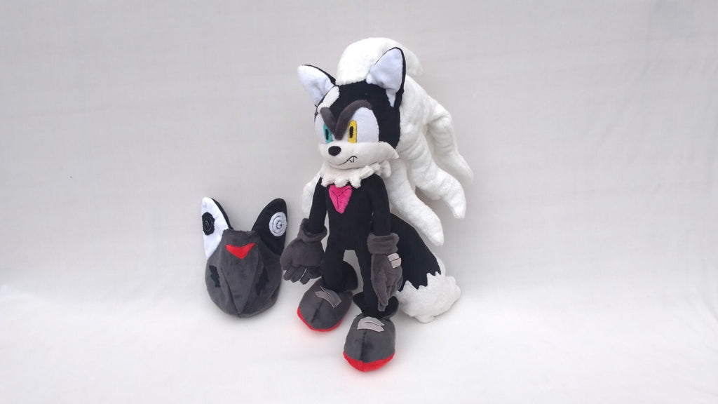Custom plush, inspired by Sonic infinity, made to order toni