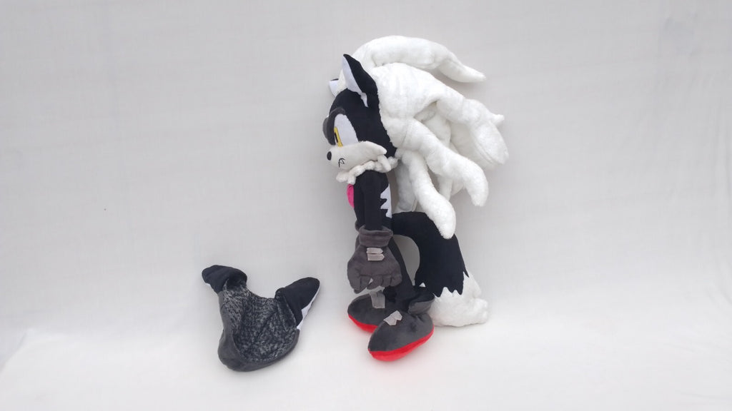 Custom plush, inspired by Sonic infinity, made to order toni