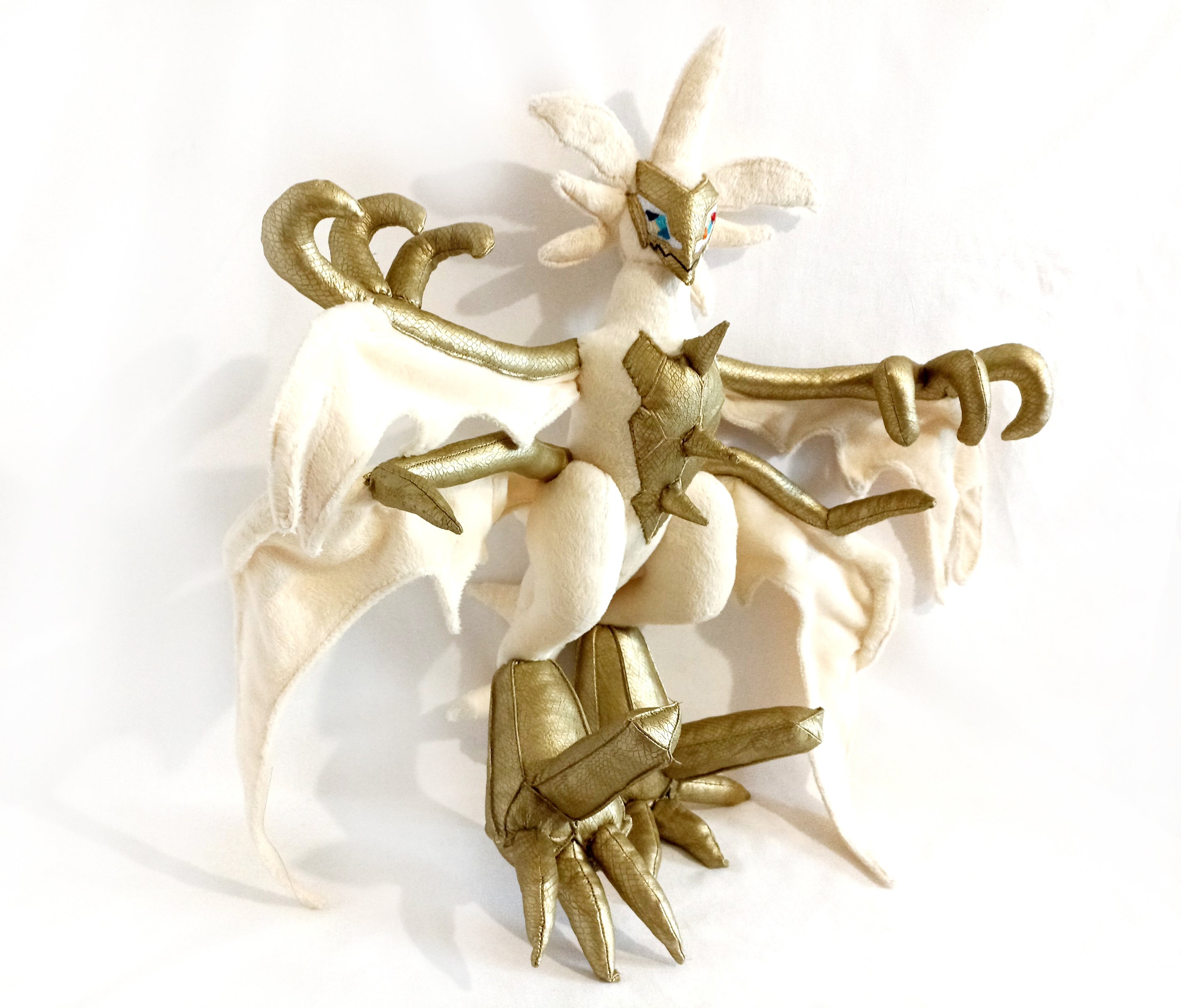 Ultra Nekrozma Pokemon Custom Plush not offiicial, handmade to order