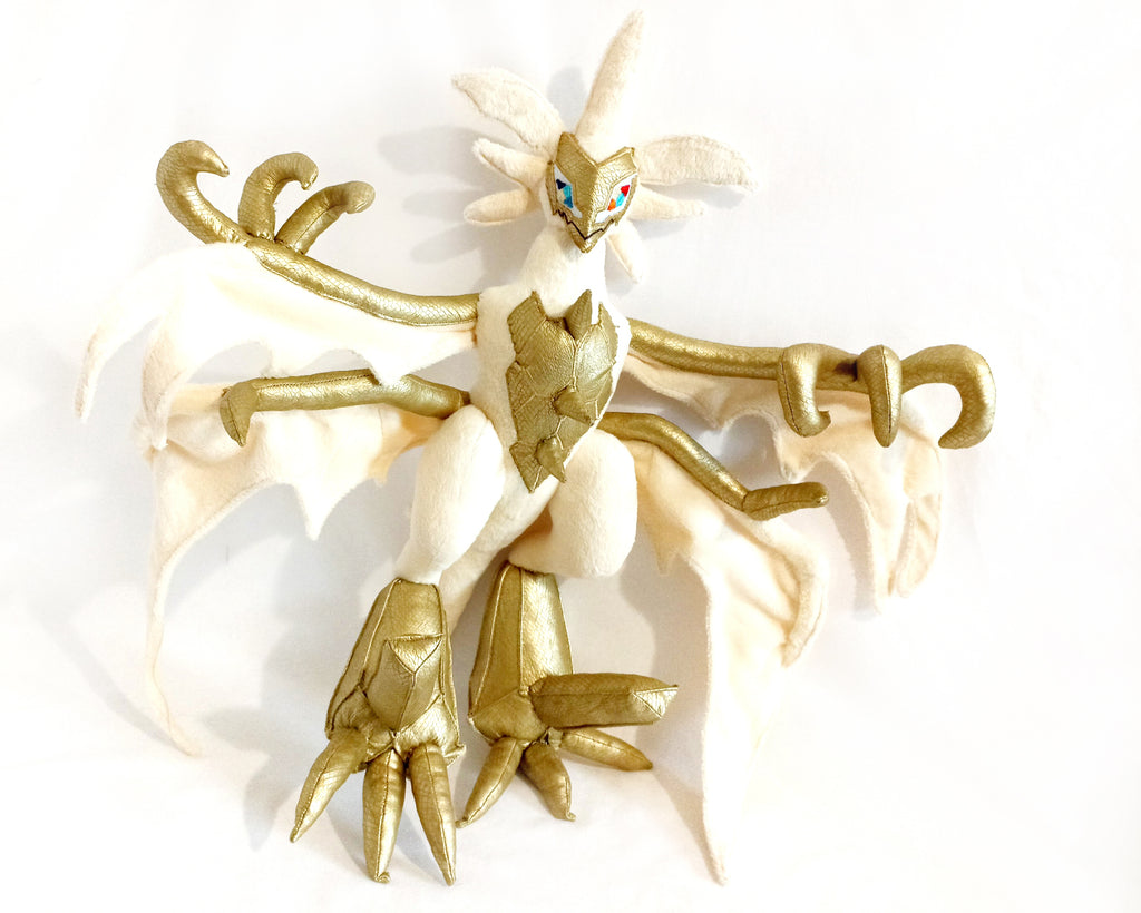 Ultra Nekrozma Pokemon Custom Plush not offiicial, handmade to order