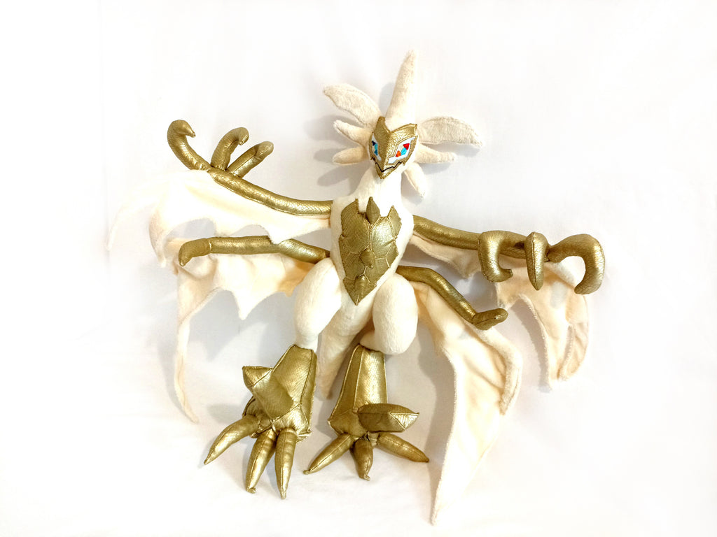 Ultra Nekrozma Pokemon Custom Plush not offiicial, handmade to order