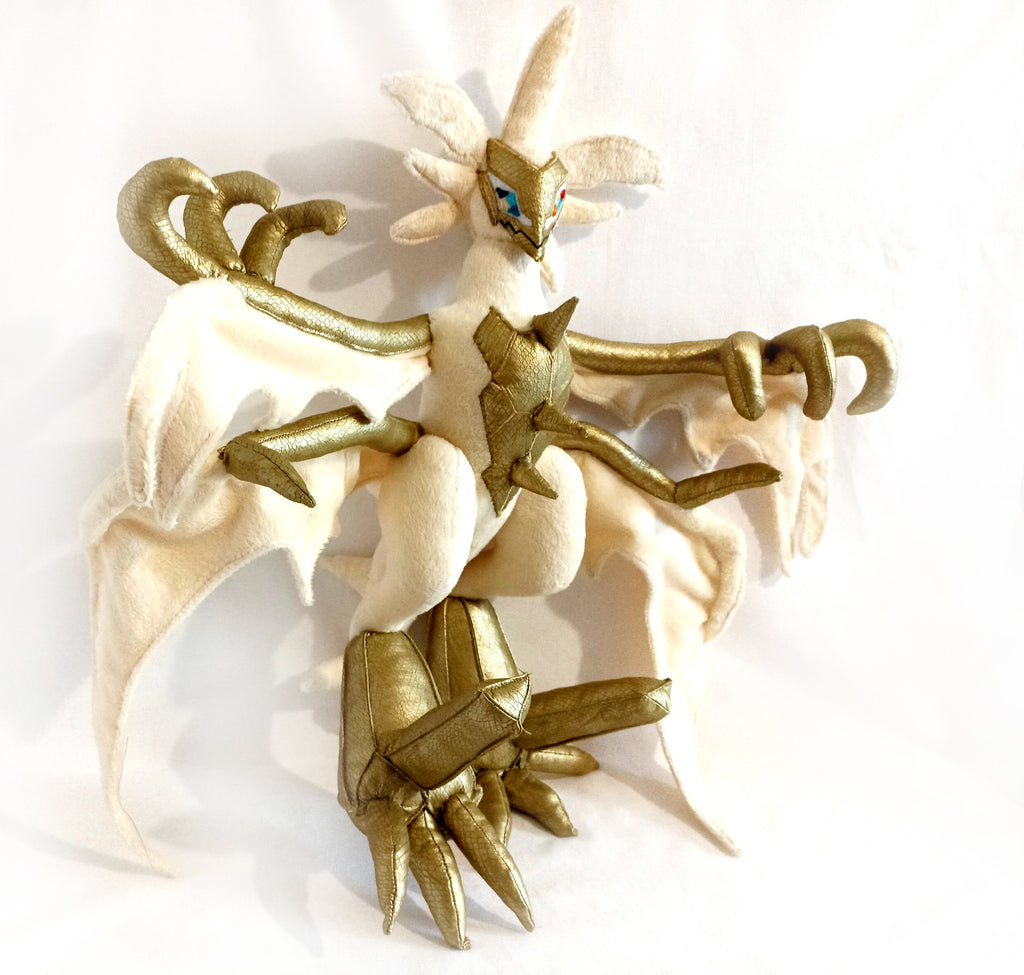 Ultra Nekrozma Pokemon Custom Plush not offiicial, handmade to order
