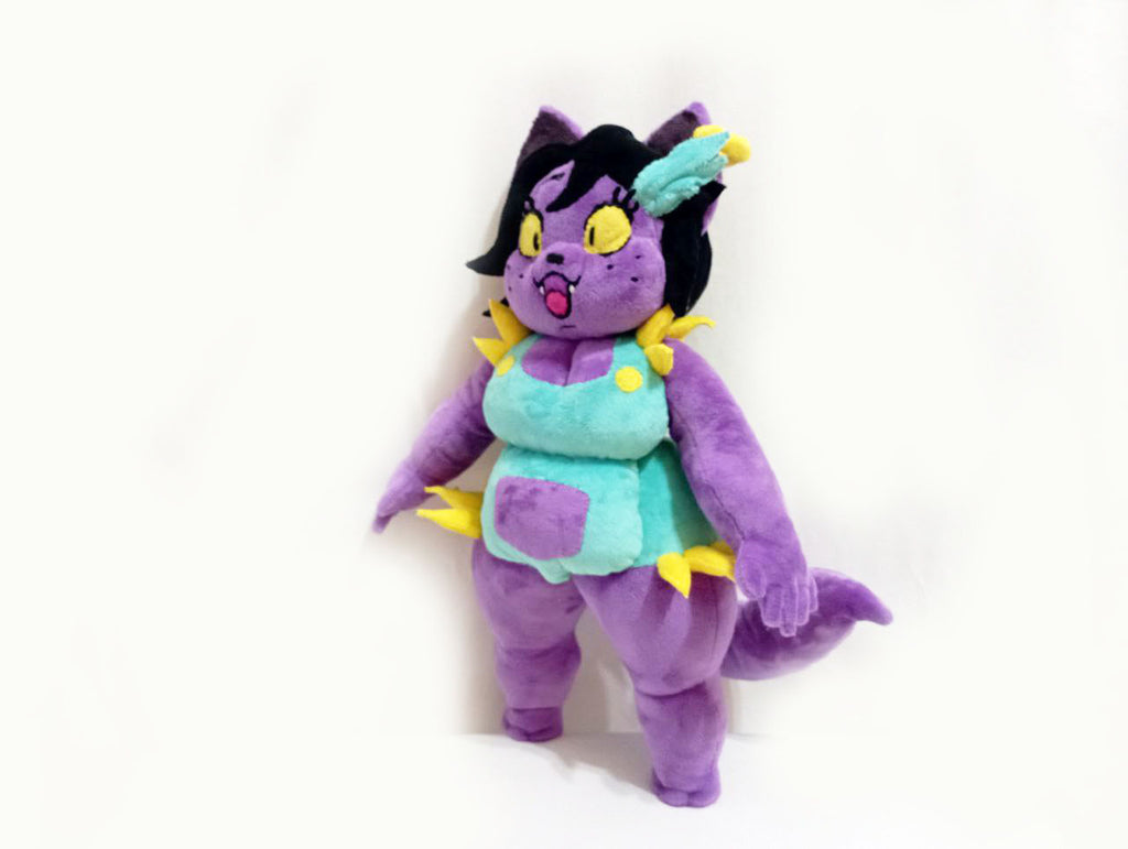 Custom plush Catty Undertale inspired, handmade to order