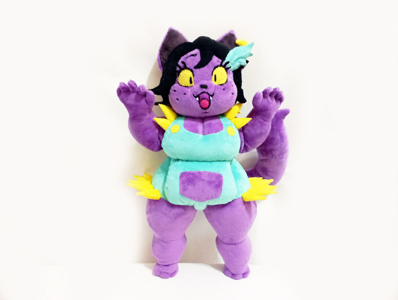 Custom plush Catty Undertale inspired, handmade to order